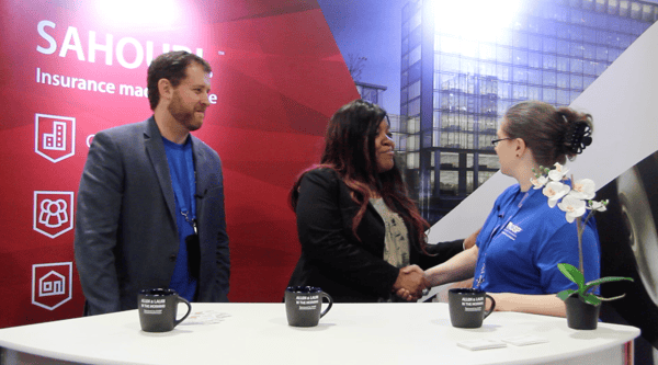 Allena and Lauri interview Crishana Loritsch, General Manager, Town Square Towers at 2017 CAI Expo
